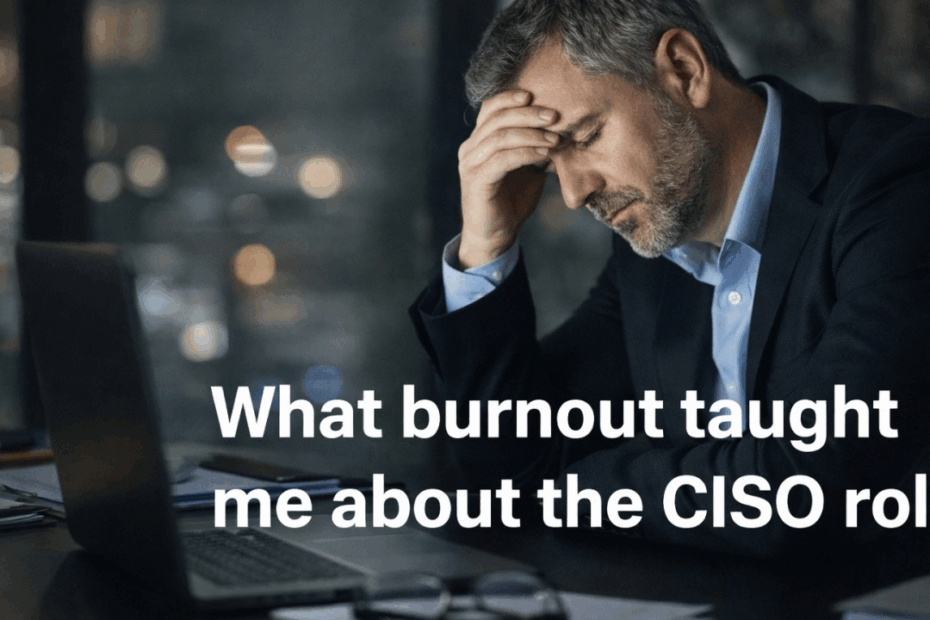 Burnout as a CISO